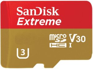Карта памяти SanDisk Extreme V30 microSDHC UHS-I U3 [Extreme V30 microSDHC UHS-I U3 32Gb]