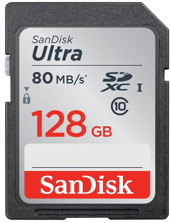 Карта памяти SanDisk Ultra SDXC UHS-I 533x Class 10 [Ultra SDXC UHS-I 533x Class 10 128Gb]