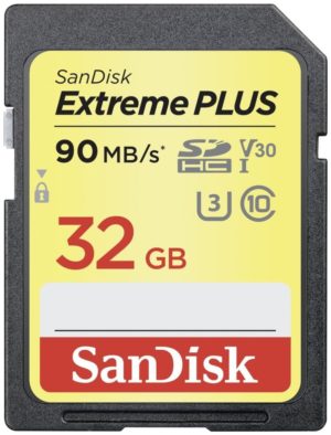 Карта памяти SanDisk Extreme Plus V30 SDHC UHS-I U3 [Extreme Plus V30 2-pack SDHC UHS-I U3 32Gb]