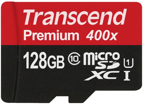 Карта памяти Transcend Premium 400X microSDXC UHS-I [Premium 400X microSDXC UHS-I 128Gb]