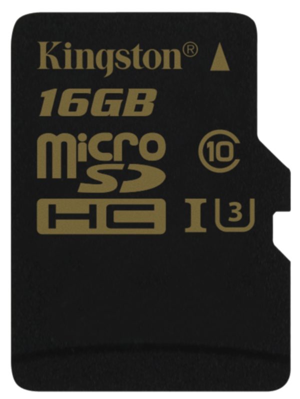 Карта памяти Kingston Gold microSDHC UHS-I U3 [Gold microSDHC UHS-I U3 16Gb]