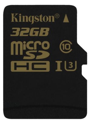 Карта памяти Kingston Gold microSDHC UHS-I U3 [Gold microSDHC UHS-I U3 32Gb]