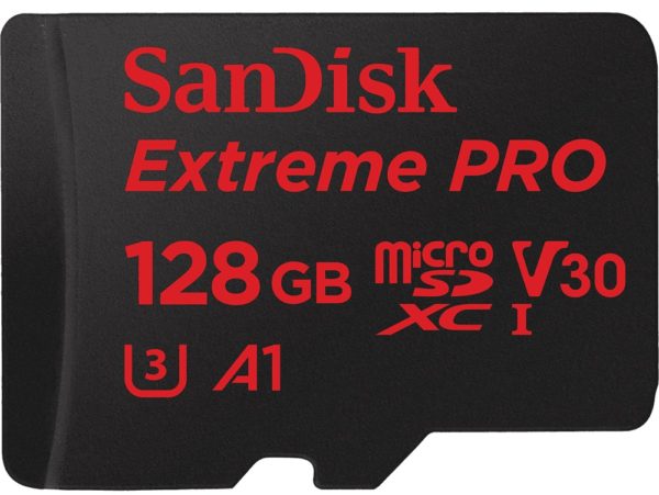 Карта памяти SanDisk Extreme Pro V30 A1 microSDXC UHS-I U3 [Extreme Pro V30 A1 microSDXC UHS-I U3 128Gb]