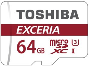 Карта памяти Toshiba Exceria M302 microSDXC UHS-I U3 [Exceria M302 microSDXC UHS-I U3 64Gb]