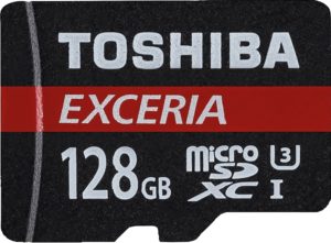 Карта памяти Toshiba Exceria M302 microSDXC UHS-I U3 [Exceria M302 microSDXC UHS-I U3 128Gb]