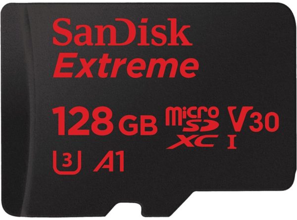Карта памяти SanDisk Extreme V30 A1 microSDXC UHS-I U3 [Extreme V30 A1 microSDXC UHS-I U3 128Gb]