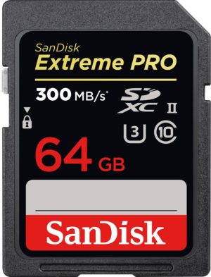 Карта памяти SanDisk Extreme Pro 2000x SDXC UHS-II [Extreme Pro 2000x SDXC UHS-II 64Gb]