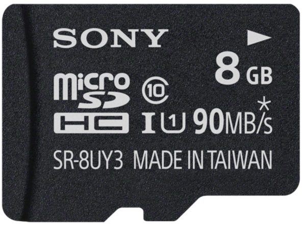 Карта памяти Sony microSDHC 90 Mb/s UHS-I U1 [microSDHC 90 Mb/s UHS-I U1 8Gb]