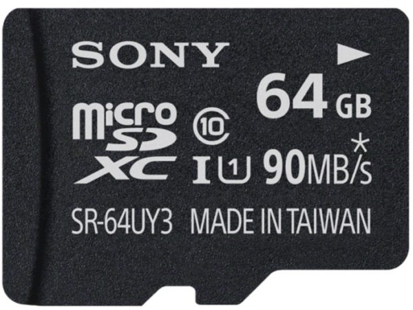 Карта памяти Sony microSDXC 90 Mb/s UHS-I U1 [microSDXC 90 Mb/s UHS-I U1 64Gb]