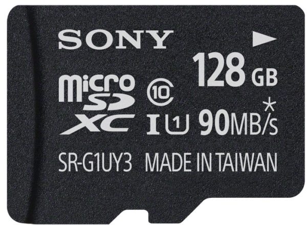 Карта памяти Sony microSDXC 90 Mb/s UHS-I U1 [microSDXC 90 Mb/s UHS-I U1 128Gb]