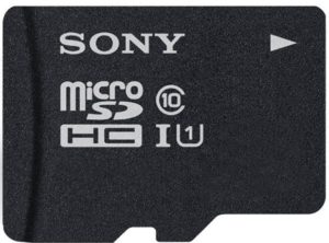 Карта памяти Sony microSDHC UHS-I [microSDHC UHS-I 16Gb]