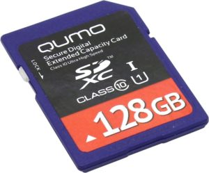 Карта памяти Qumo SDXC Class 10 [SDXC Class 10 128Gb]