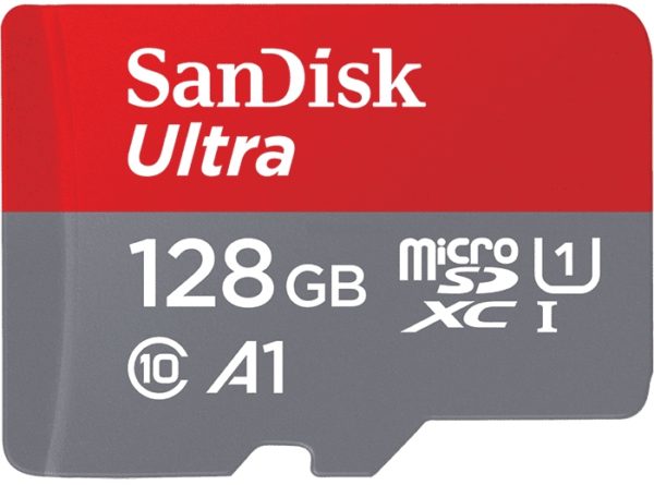 Карта памяти SanDisk Ultra A1 microSDXC Class 10 [Ultra A1 microSDXC Class 10 128Gb]