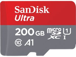 Карта памяти SanDisk Ultra A1 microSDXC Class 10 [Ultra A1 microSDXC Class 10 200Gb]