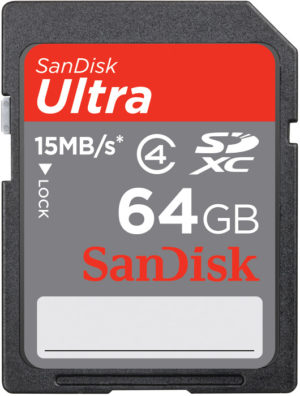 Карта памяти SanDisk Ultra SDXC [Ultra SDXC 64Gb]