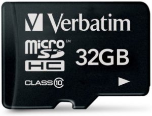 Карта памяти Verbatim microSDHC Class 10 [microSDHC Class 10 32Gb]