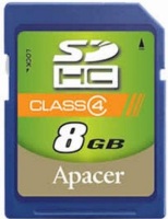 Карта памяти Apacer SDHC Class 4 [SDHC Class 4 8Gb]