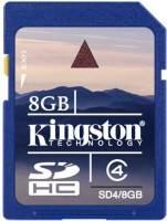 Карта памяти Kingston SDHC Class 4 [SDHC Class 4 8Gb]