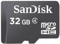 Карта памяти SanDisk microSDHC Class 4 [microSDHC Class 4 32Gb]