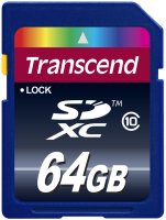 Карта памяти Transcend SDXC Class 10 [SDXC Class 10 64Gb]