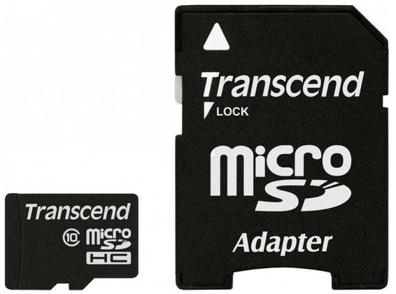 Карта памяти Transcend microSDHC Class 10 [microSDHC Class 10 8Gb]