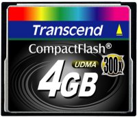 Карта памяти Transcend CompactFlash 300x [CompactFlash 300x 4Gb]