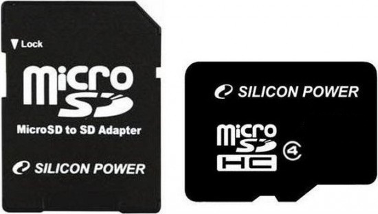 Карта памяти Silicon Power microSDHC Class 4 [microSDHC Class 4 4Gb]