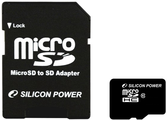 Карта памяти Silicon Power microSDHC Class 10 [microSDHC Class 10 8Gb]