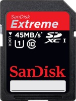 Карта памяти SanDisk Extreme SDXC UHS Class 10 [Extreme SDXC UHS Class 10 64Gb]