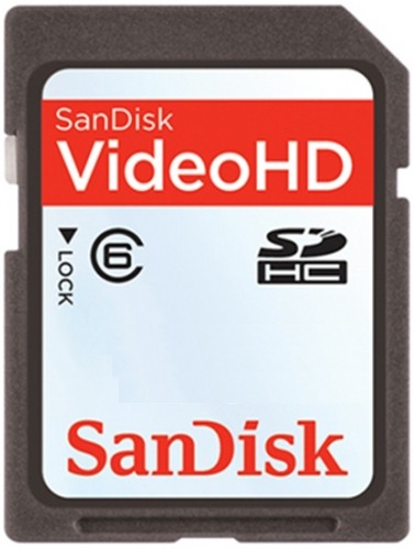 Карта памяти SanDisk Video HD SDHC Class 6 [Video HD SDHC Class 6 16Gb]