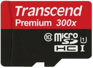Карта памяти Transcend Premium 300X microSDHC UHS-I [Premium 300X microSDHC UHS-I 32Gb]