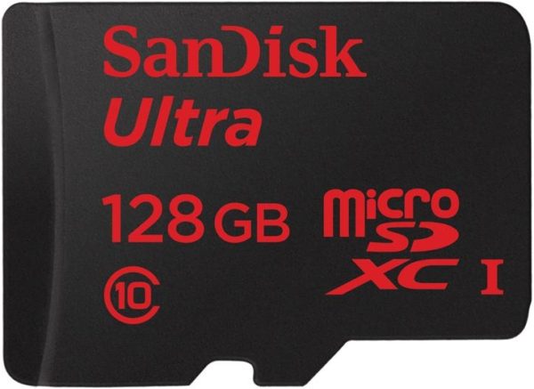 Карта памяти SanDisk Ultra microSDXC UHS-I [Ultra microSDXC UHS-I 128Gb]