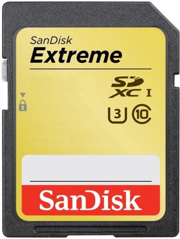 Карта памяти SanDisk Extreme SDXC UHS-I U3 [Extreme SDXC UHS-I U3 128Gb]