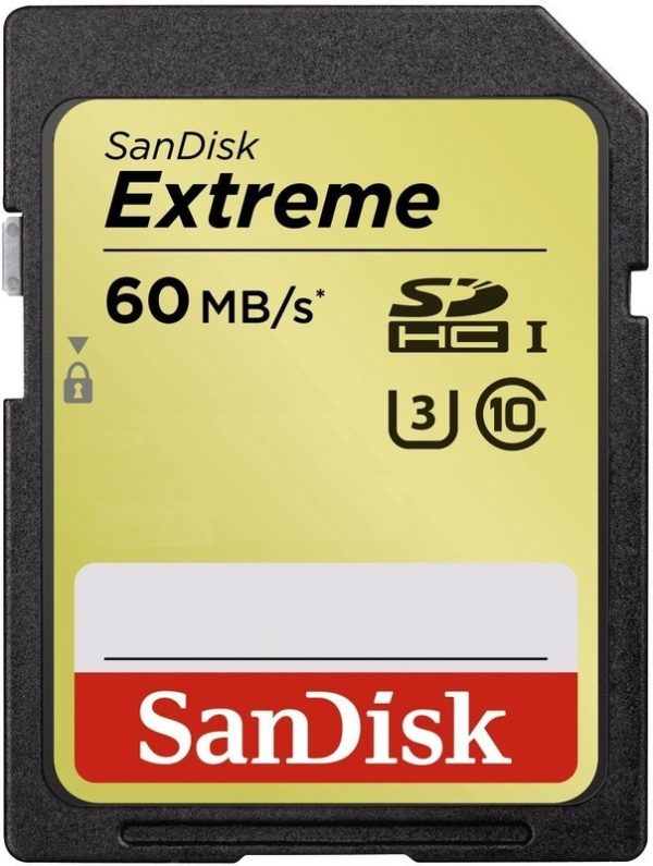 Карта памяти SanDisk Extreme SDHC UHS-I U3 [Extreme SDHC UHS-I U3 32Gb]
