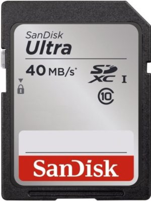 Карта памяти SanDisk Ultra SDXC UHS-I Class 10 [Ultra SDXC UHS-I Class 10 128Gb]