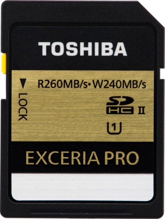 Карта памяти Toshiba Exceria Pro SDHC UHS-II [Exceria Pro SDHC UHS-II 32Gb]