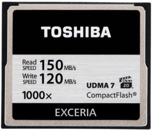 Карта памяти Toshiba Exceria CompactFlash [Exceria CompactFlash 128Gb]