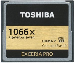 Карта памяти Toshiba Exceria Pro CompactFlash [Exceria Pro CompactFlash 16Gb]