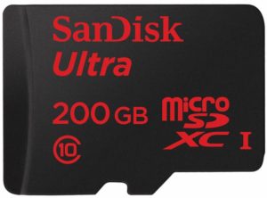 Карта памяти SanDisk Ultra microSDXC UHS-I [Ultra microSDXC UHS-I 200Gb]
