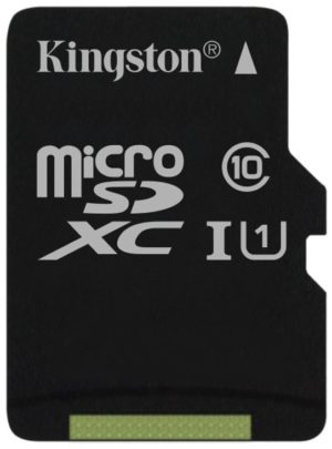 Карта памяти Kingston microSDXC UHS-I U1 Class 10 [microSDXC UHS-I U1 Class 10 128Gb]