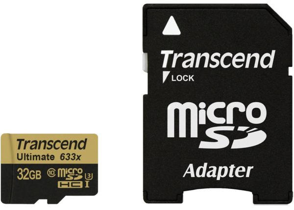 Карта памяти Transcend Ultimate 633x microSDHC Class 10 UHS-I U3 [Ultimate 633x microSDHC Class 10 UHS-I U3 32Gb]