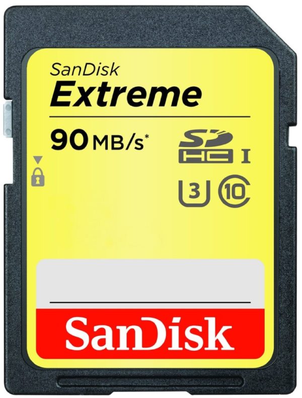 Карта памяти SanDisk Extreme SDHC Class 10 UHS-I U3 [Extreme SDHC Class 10 UHS-I U3 32Gb]