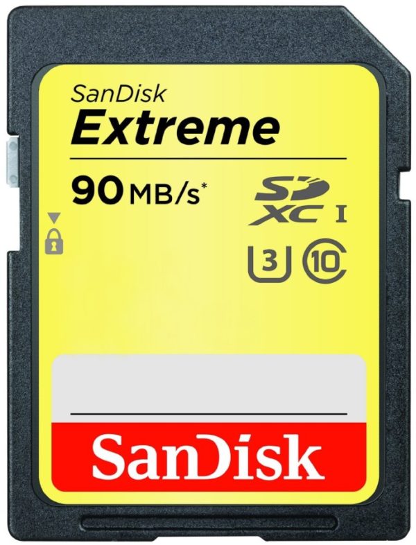 Карта памяти SanDisk Extreme SDXC Class 10 UHS-I U3 [Extreme SDXC Class 10 UHS-I U3 128Gb]