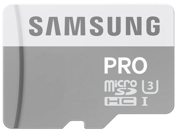 Карта памяти Samsung Pro microSDHC UHS-I U3 [Pro microSDHC UHS-I U3 16Gb]
