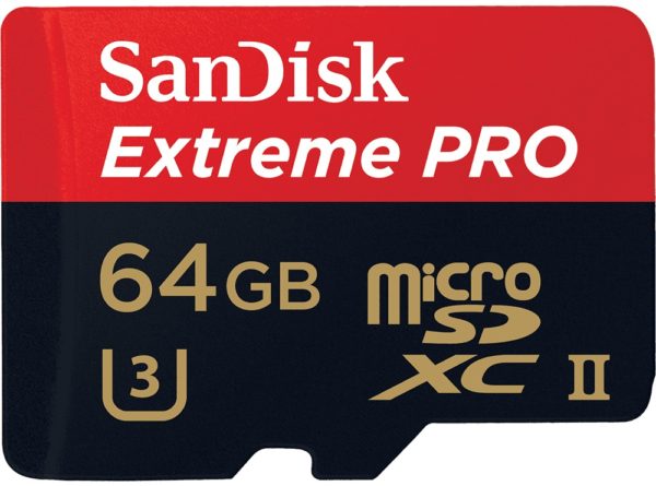 Карта памяти SanDisk Extreme Pro microSDXC UHS-II [Extreme Pro microSDXC UHS-II 64Gb]