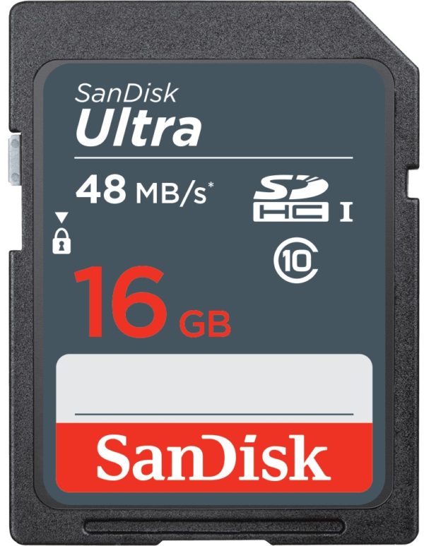 Карта памяти SanDisk Ultra 48 MB/s SDHC Class 10 UHS-I [Ultra 48 MB/s SDHC Class 10 UHS-I 16Gb]