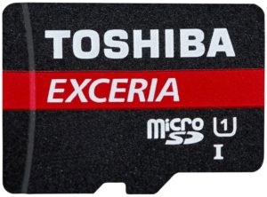 Карта памяти Toshiba Exceria microSDHC UHS-I U1 [Exceria microSDHC UHS-I U1 16Gb]