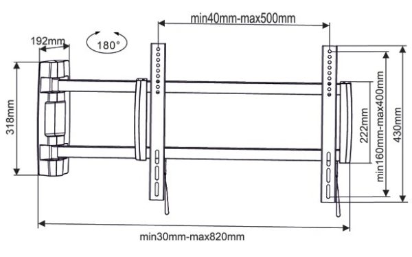 Подставка/крепление ARM MEDIA PT-19