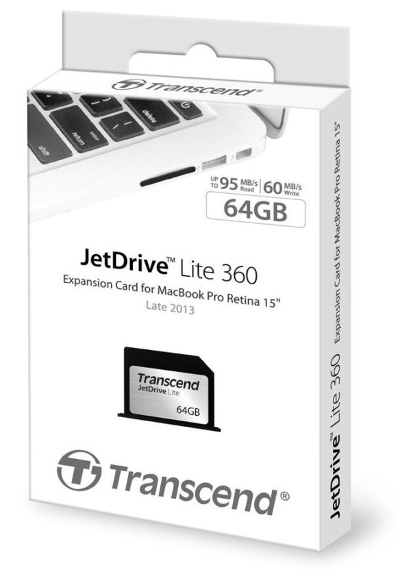 Карта памяти Transcend JetDrive Lite 360 [JetDrive Lite 360 128Gb]