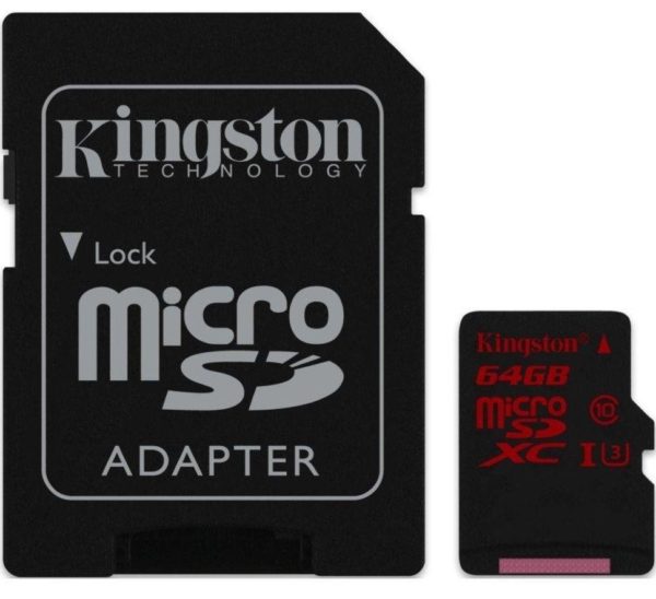 Карта памяти Kingston microSDXC UHS-I U3 [microSDXC UHS-I U3 128Gb]